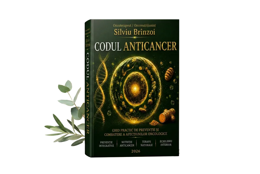Coperta cărții Codul Anticancer de Silviu Brînzoi
