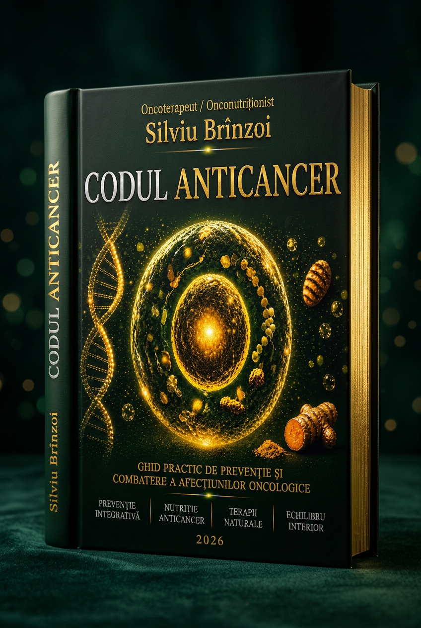 Coperta cărții Codul Anticancer de Silviu Brînzoï
